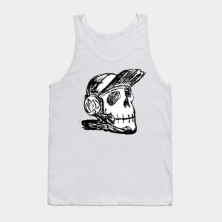 Dead End Job (Black & White) Tank Top